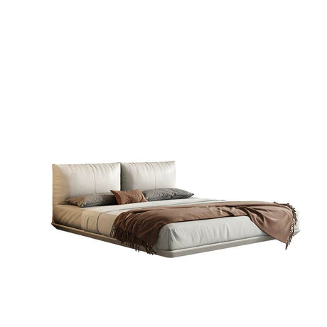 DIPU Diego Minimal Suspended Leather Bed from DIPU