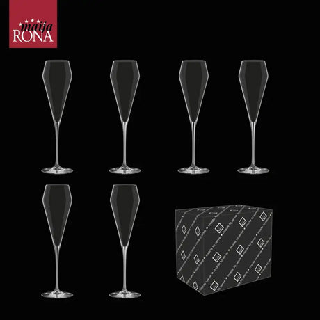 RONA High-End Champagne Glass Crystal Sweet Wine Glass from RONA