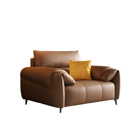 DIPU Dexter Italian Yellow Cowhide Sofa from DIPU