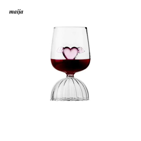 WII Advanced Glossy Wineglass Set Internet Celebrity from WII