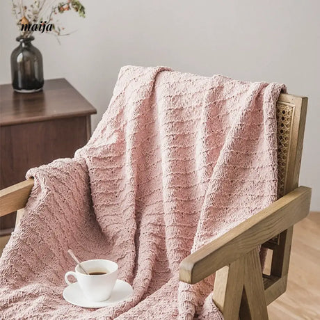MAN YUE HOME Ins Sofa Blanket Nap Towel for Office and Bed from MAN YUE HOME