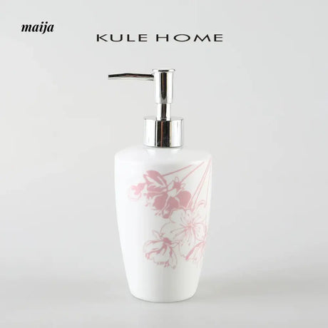 KULE HOME Nordic Ceramic Lotion and Hand Sanitizer Bottle from KULE HOME