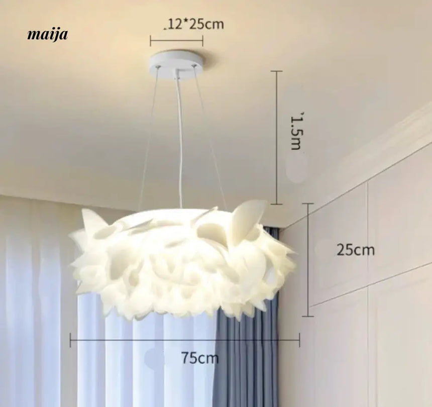GVG Romantic Petal Ceiling Lamp from Kaiyashi