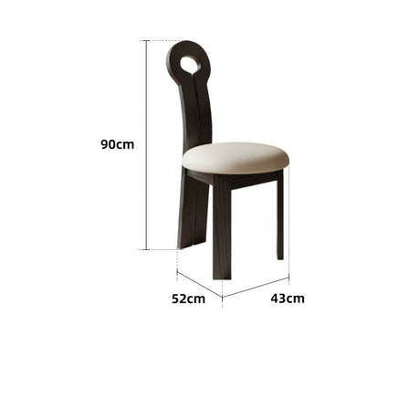 DOSMARS Chloe French Retro Wooden Highchair from DOSMARS