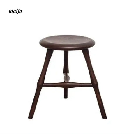 Aiza Solid Wood High Stool from maija