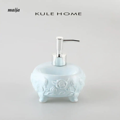 KULE HOME Scandinavian Ceramic Shampoo and Shower Gel Bottle from KULE HOME