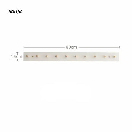 OGI NO RYOHIN Nordic INS Style Solid Wood Wall Hook Rack from OGI NO RYOHIN