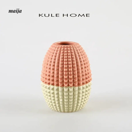 KULE HOME Ceramic Flower-Shaped Vase from KULE HOME