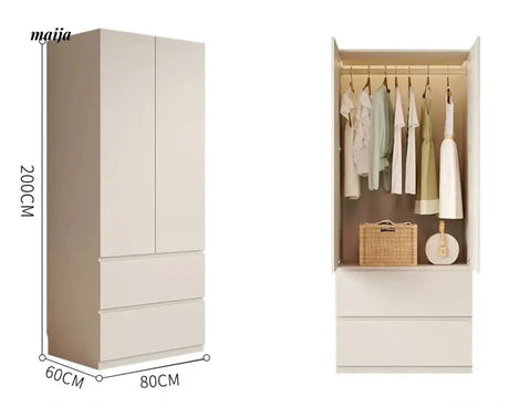 MEIHOUSE Light Luxury Bedroom Large Wardrobe Storage from MEIHOUSE