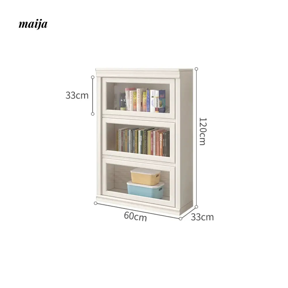 MEIHOUSE Dust-Proof Bookcase Glass Door Standing Cabinet from MEIHOUSE