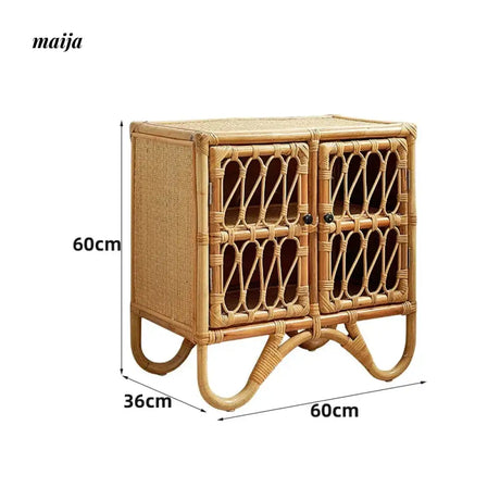 19 DREAM SPACE Japanese Rattan Shoe Cabinet from 19 DREAM SPACE
