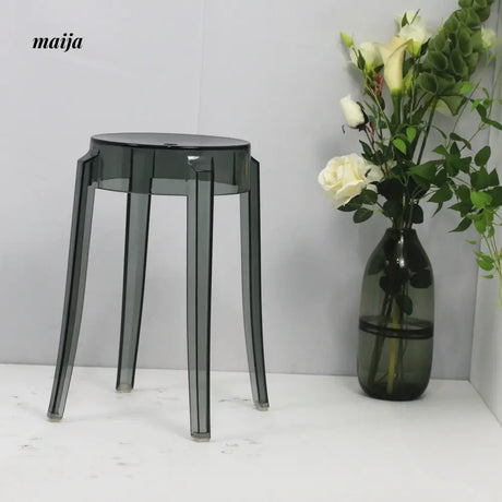 MIKA Acrylic Plastic Footstool from MIKA