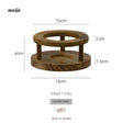 Wooden Candle Heating Stove from Zodian