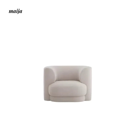 YAN JIAN Nordic Velvet Sofa in Cream Style from YAN JIAN