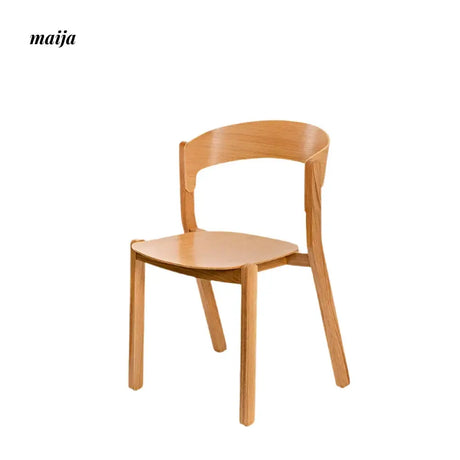 MIKA White Oak Backrest Dining Chair from MIKA