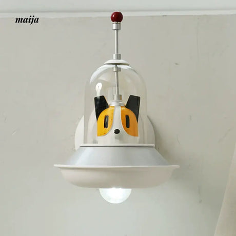 QXWD Astronaut Dog Sconce Children's Room from QXWD