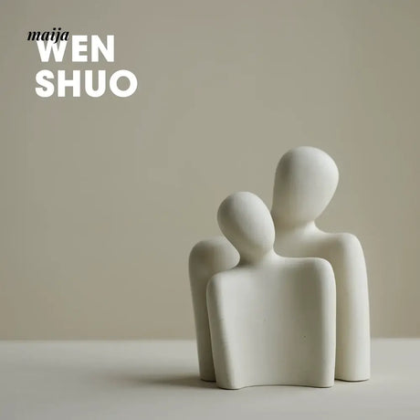 WENSHUO Abstract Character Art Ornament from WENSHUO