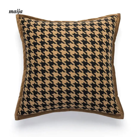 MISTYWOOD Retro High-End Leather Pillow from MISTYWOOD