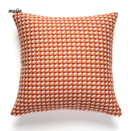 MISTYWOOD Orange Rectangular Sofa Pillow from MISTYWOOD
