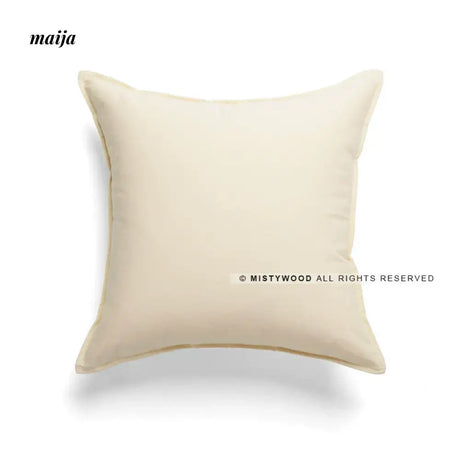 MISTYWOOD Cotton Canvas Pillow for Bedroom from MISTYWOOD