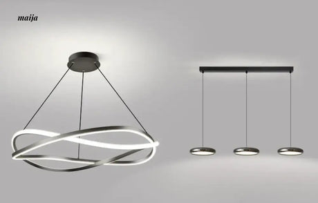 GVG Modern Intertwining Ring Ceiling Lamp from GVG