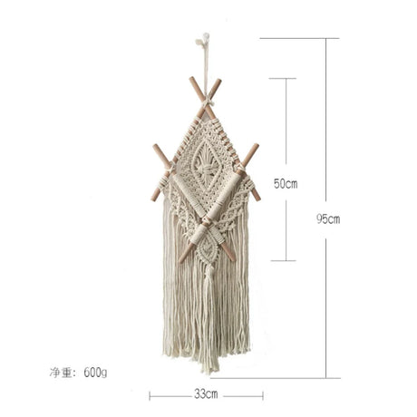 ZHANG MEIMEI Scandinavian Boho Living Room Tapestry from ZHANG MEIMEI