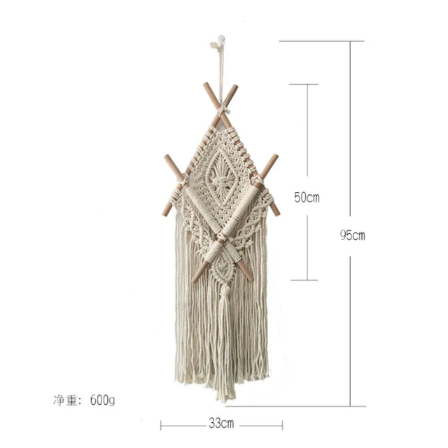 ZHANG MEIMEI Scandinavian Boho Living Room Tapestry from ZHANG MEIMEI