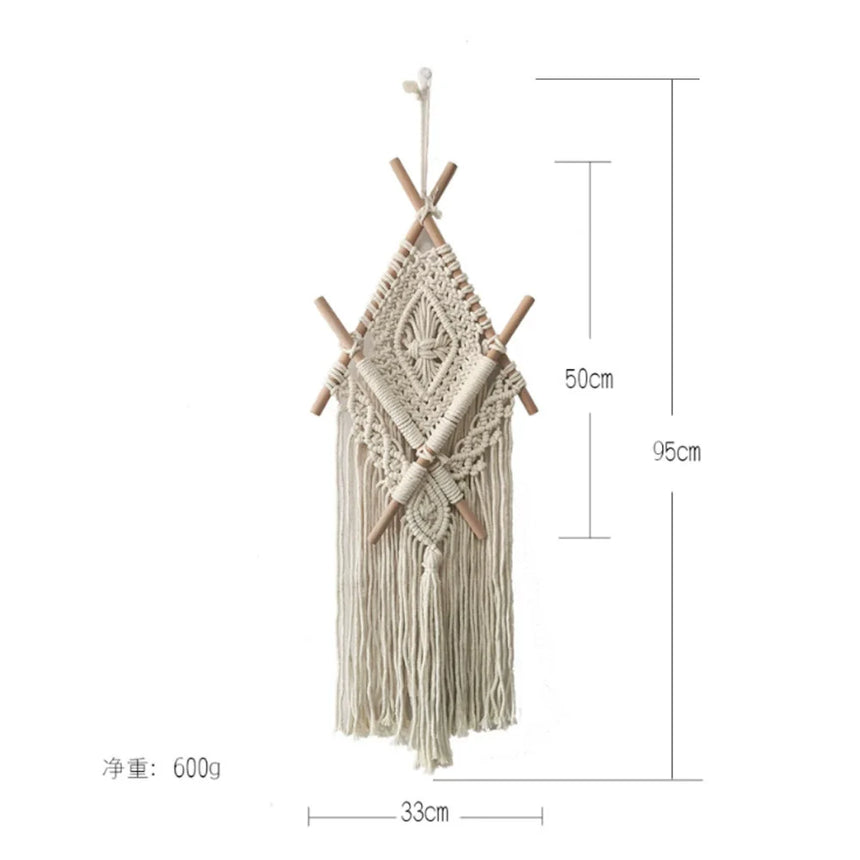 ZHANG MEIMEI Scandinavian Boho Living Room Tapestry from ZHANG MEIMEI