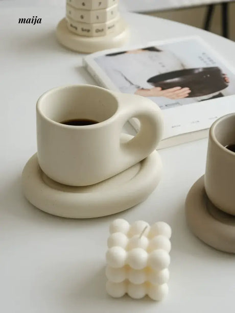 WENSHUO Nordic Ceramic Fat Cup Set from WENSHUO