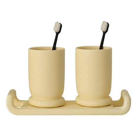 LENYVASEN Celeste Ceramic Bathroom Essentials Set from LENYVASEN