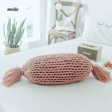MAN YUE HOME INS Wool Knitted Pillow with Decorative Appeal from MAN YUE HOME