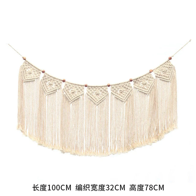 ZHANG MEIMEI Handmade Boho Bedroom Tapestry from ZHANG MEIMEI