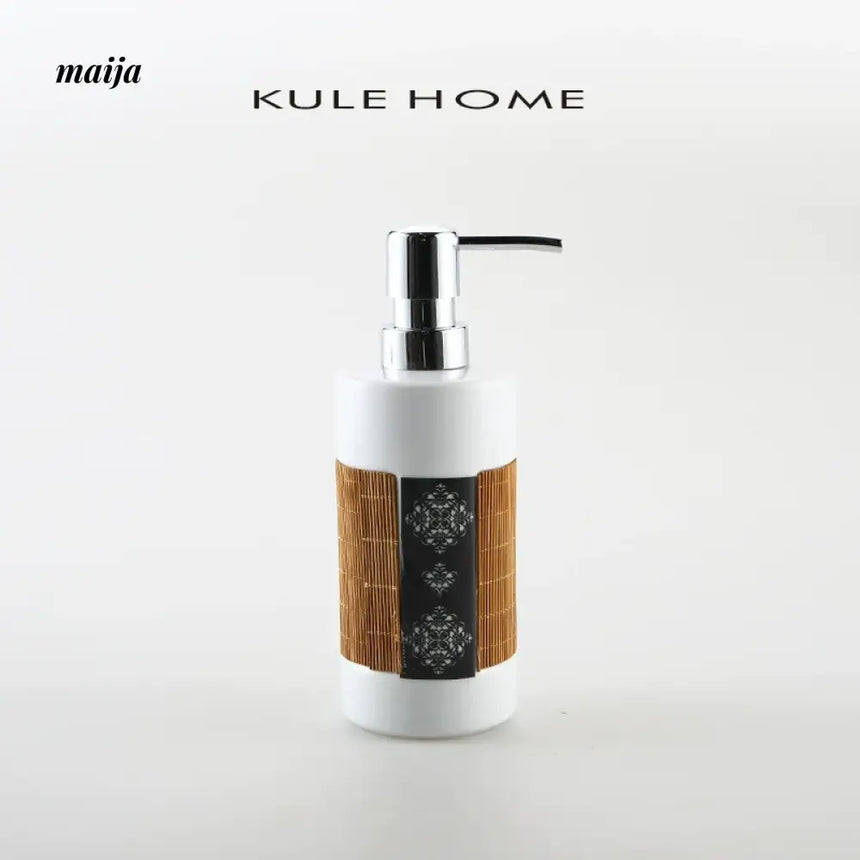 KULE HOME Retro Ceramic Hand Sanitizer and Lotion Bottle from KULE HOME
