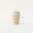 TODAYARTIST Celeste Creamy Silver Ceramic Jewelry with French Flair from TODAYARTIST