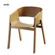 MIKA Armrest Solid Wood Designer Chair from MIKA