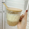 BANKE Glacier Tattoo Glass Water Drink Cup from BANKE