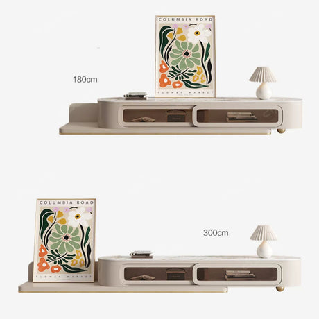 DIPU Janette Italian Luxury Coffee Table & TV Cabinet Set from DIPU
