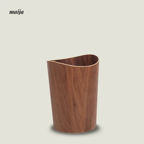 MUSN Desktop Wooden Trash Bin from MUSN