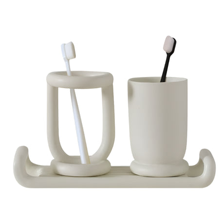 LENYVASEN Celeste Ceramic Bathroom Essentials Set from LENYVASEN