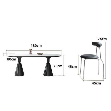 DOSMARS Amelia Cream Highchair for Dining from DOSMARS