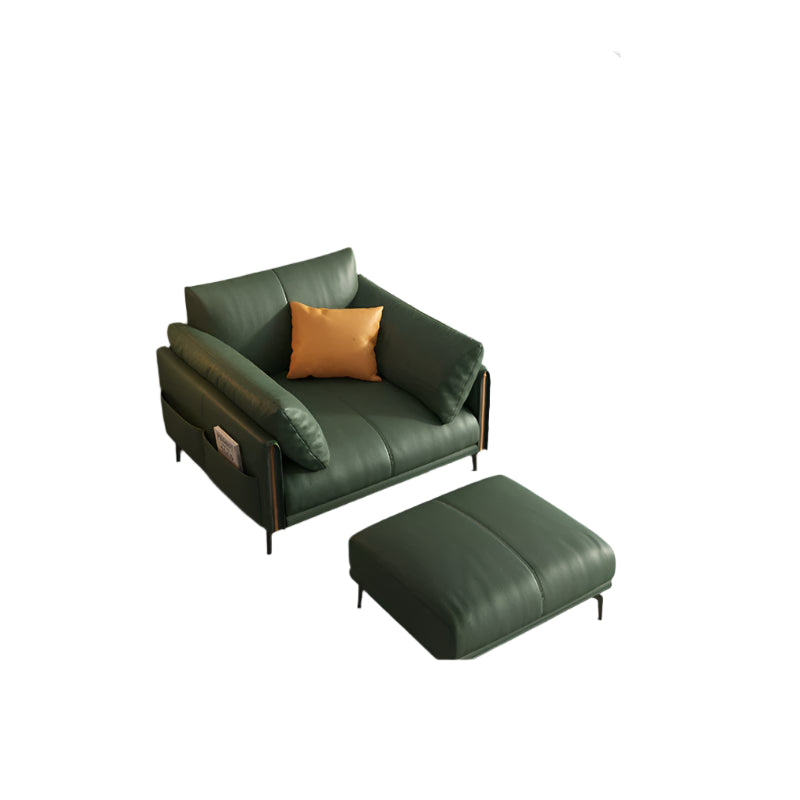 DIPU Stella Italian Pinewood Cowhide Sofa from DIPU