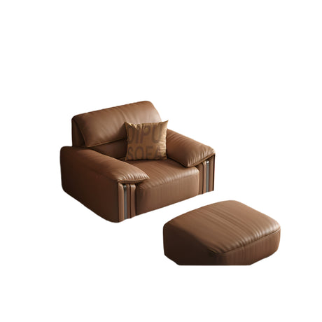 DIPU Kody Modern Retro Leather Sofa from DIPU