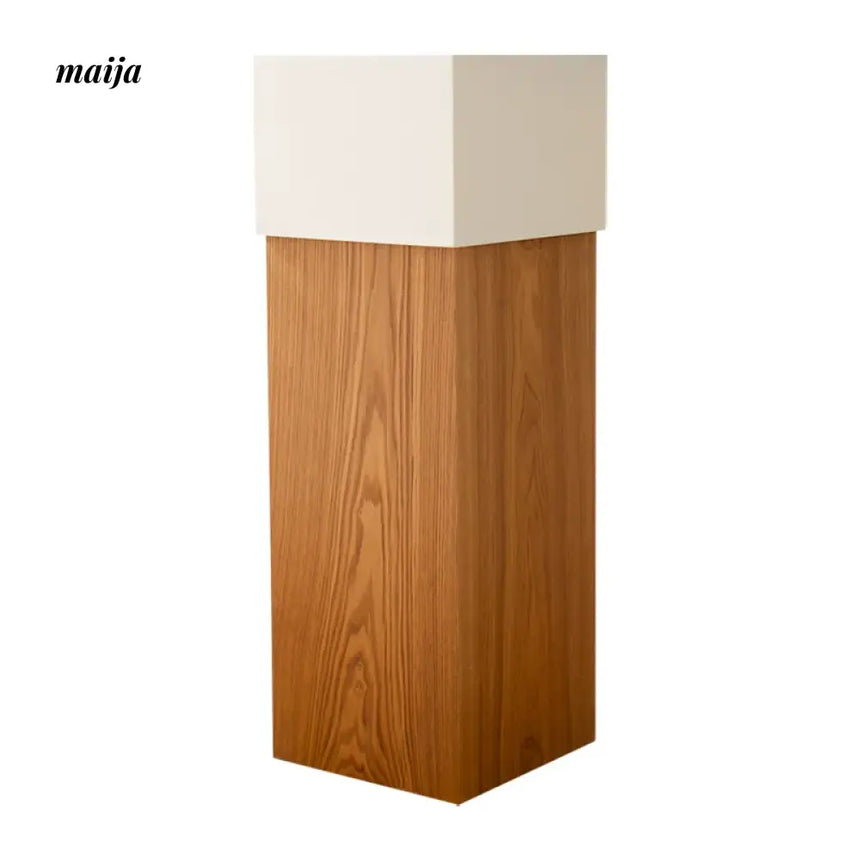 MUSN Large Wooden Trash Bin from MUSN