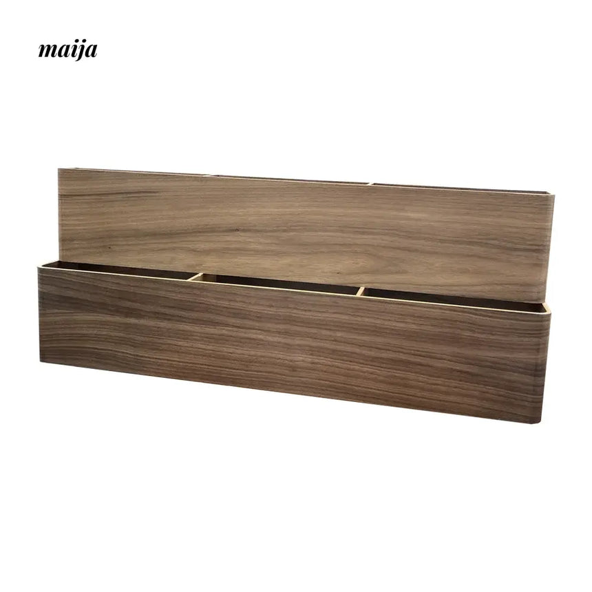 MUSN Two-Layer Wooden Slippers Cabinet from MUSN