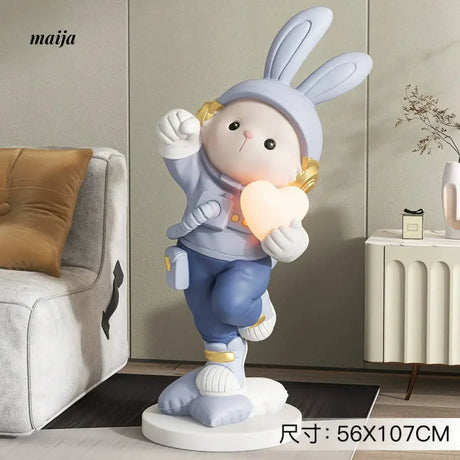 YUNCAN Leo Rabbit Floor Light Ornament from YUNCAN