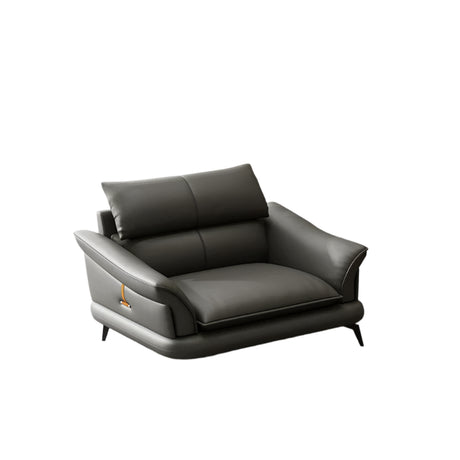 DIPU Hugh Minimalist Leather Modern Sofa from DIPU