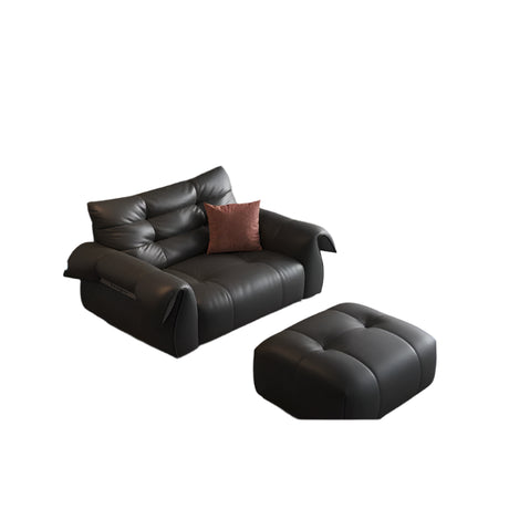 DIPU Sylvie Elegant Swan Leather Sofa from DIPU