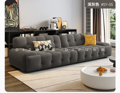 DIPU Leona Warm Cream Sponge Sofa from DIPU