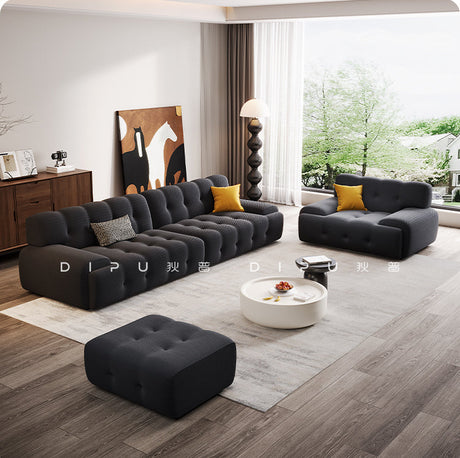 DIPU Leona Warm Cream Sponge Sofa from DIPU