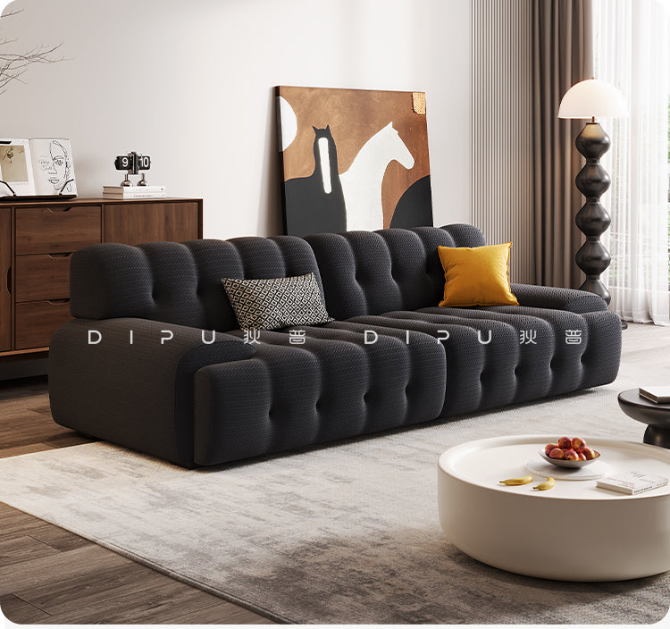 DIPU Leona Warm Cream Sponge Sofa from DIPU